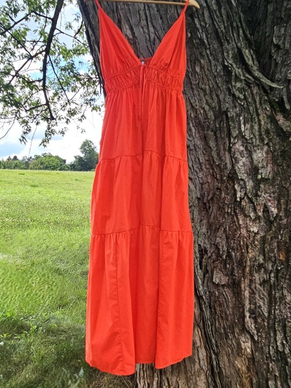 YFB, Young Fabulous & Broke chili midi summer dress sz M NEW